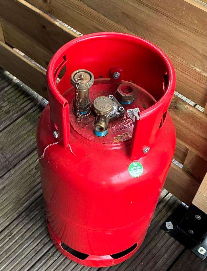Lpg fles, Tuin en Terras, Tuinhaarden, Gebruikt, Ophalen