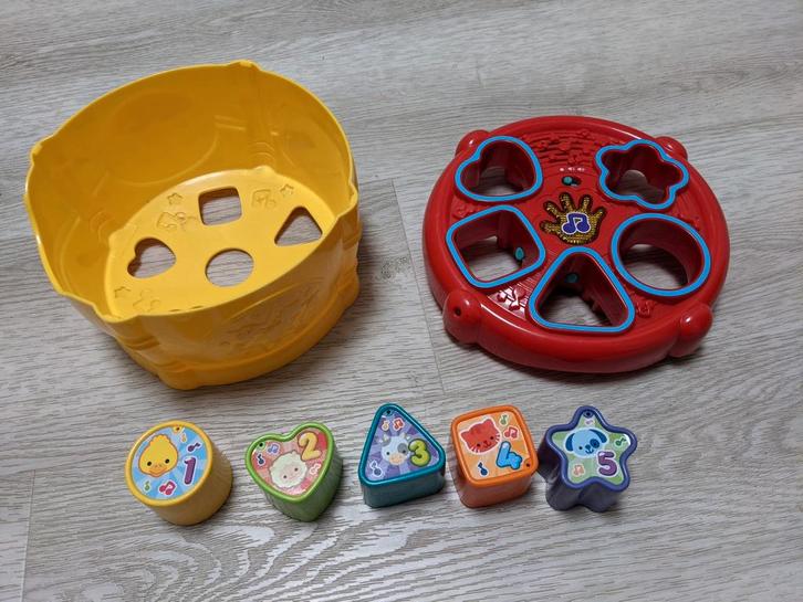NIEUW - Vormen trommel VTECH - Met licht en geluid, Kinderen en Baby's, Speelgoed | Vtech, Nieuw, Ophalen