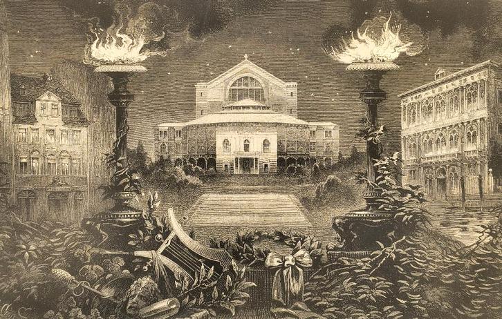 Zur Erinnerung de Richard Wagner, En souvenir de..., Antiquités & Art, Art | Eaux-fortes & Gravures, Enlèvement ou Envoi