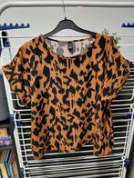 bloesje korte mouw met omslag, Vêtements | Femmes, Blouses & Tuniques, Enlèvement, Taille 42/44 (L), Noir