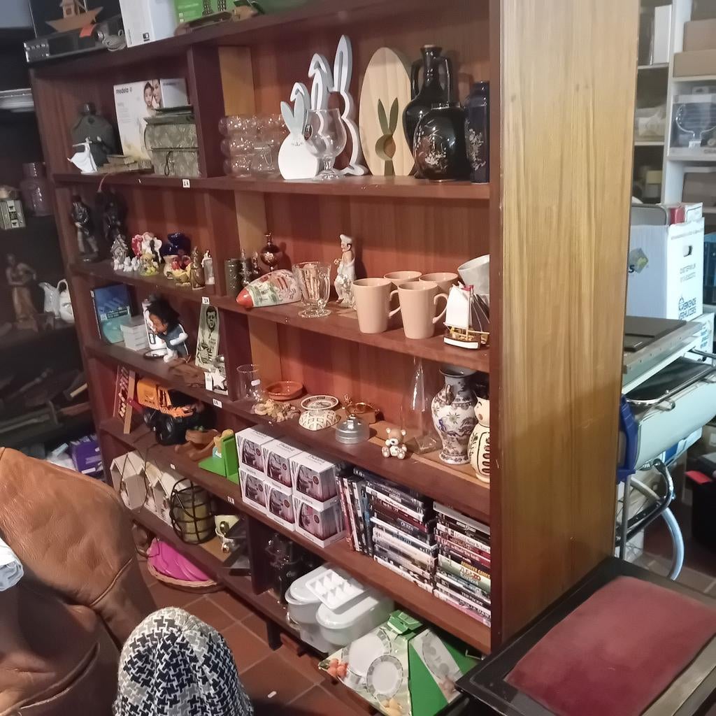 Boekenkast dubbelzijdig, Ophalen