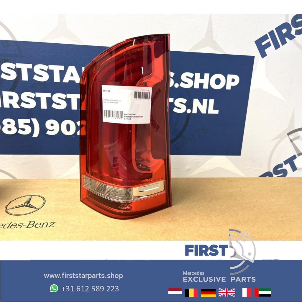 W447 V KLASSE VOL LED ACHTERLICHT RECHTS Mercedes VKlasse 20, Utilisé, -, -, Enlèvement ou Envoi