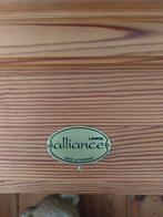 Massief grenen tafel en salontafel  + 5stoelen gratis, Enlèvement ou Envoi