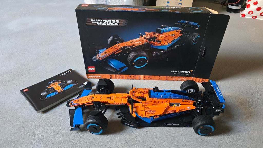 Lego Mclaren F1 (2022), Lego, Ophalen of Verzenden, Zo goed als nieuw, Complete set