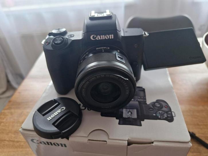 CANON M50 MARK II MET ZOOM LENS, TV, Hi-fi & Vidéo, Appareils photo analogiques, Canon, Enlèvement