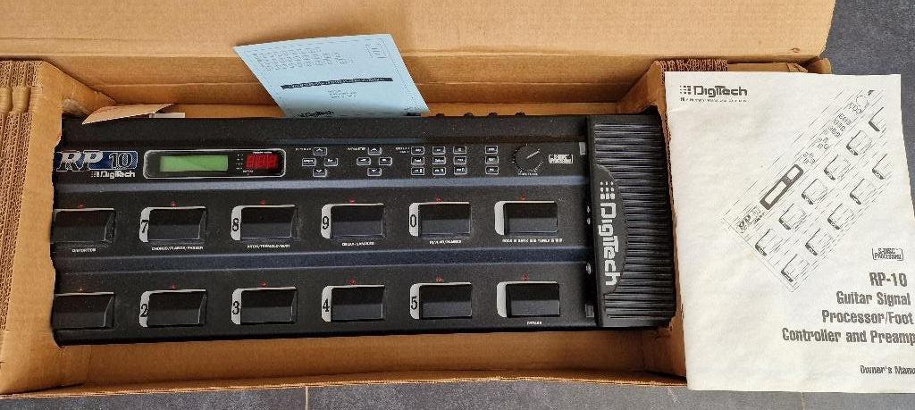Digitech RP10, Ophalen, Gebruikt, Multi-effect