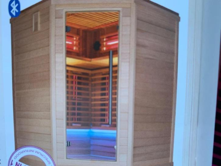 Infrarood sauna, Sport en Fitness, Sauna, Zo goed als nieuw, Complete sauna, Infrarood, Ophalen