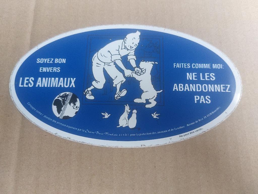 Sticker Kuifje de dieren, Boeken, Ophalen of Verzenden, Zo goed als nieuw