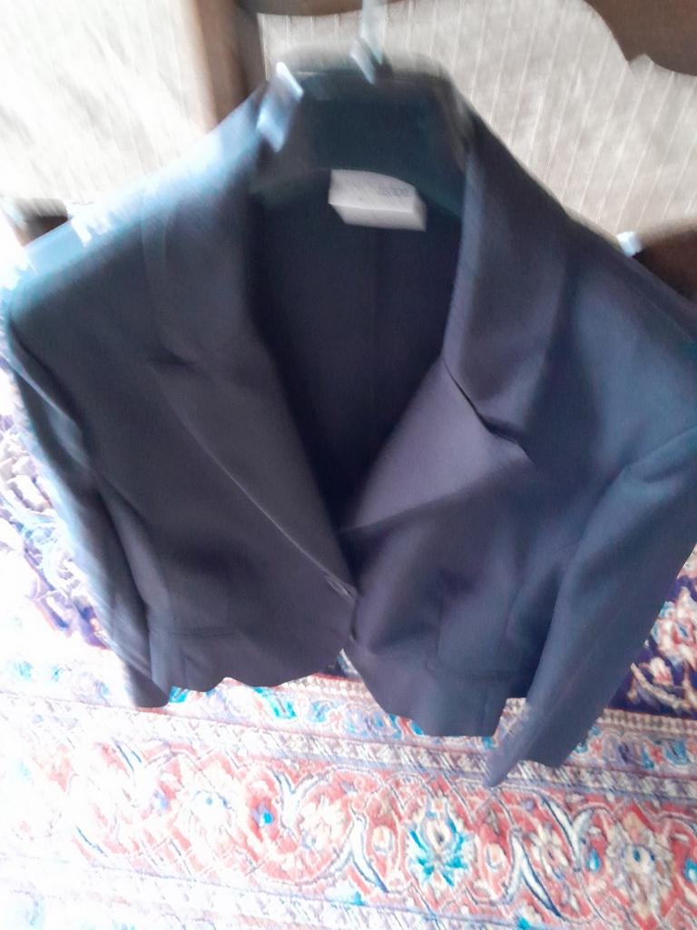 Blauwe vest, Kleding | Dames, Jasjes, Kostuums en Pakken, Ophalen