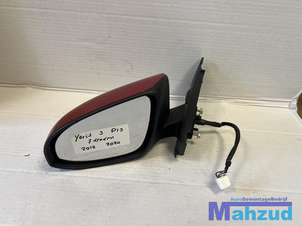 TOYOTA YARIS 3 P13 Rood links spiegel 2012-2020, Info@toyota.co.jp, Gebruikt, Toyota Motor Corporation, Toyota-Cho 1
471-8571  Toyota City