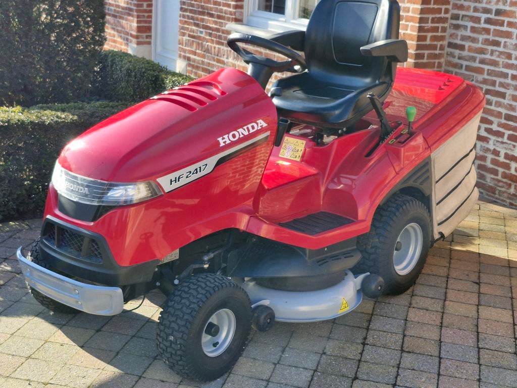 Zitmaaier honda hf2417hme nieuw model slechts 45 uren 2023, Tuin en Terras, Zitmaaiers, Ophalen, Honda, Zo goed als nieuw, 90 tot 120 cm