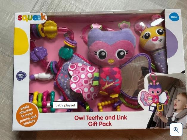 baby speelgoed, Ophalen of Verzenden, Nieuw, Rammelaar