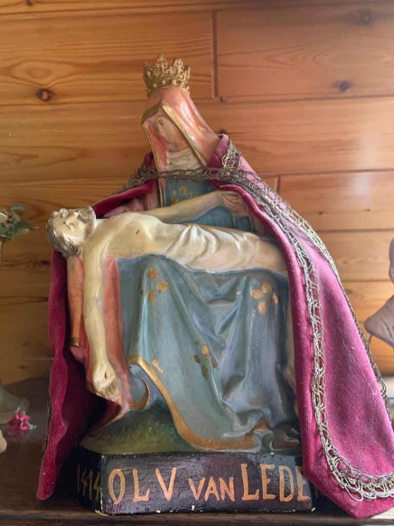 pieta Lede, Antiek en Kunst, Antiek | Religieuze voorwerpen, Ophalen