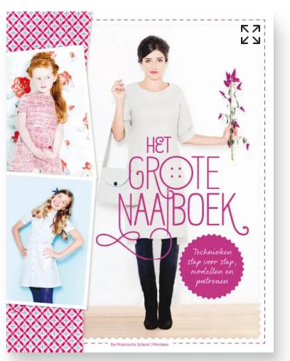 Ethelka Dexters - Het grote naaiboek, Boeken, Hobby en Vrije tijd, Zo goed als nieuw, Borduren en Naaien, Ophalen of Verzenden