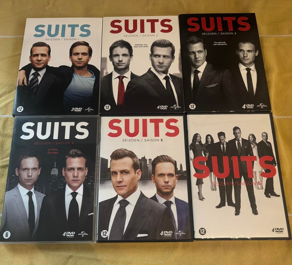 Suits — DVD des saisons 1 à 6, CD & DVD, DVD | TV & Séries télévisées, Enlèvement, Utilisé, Coffret