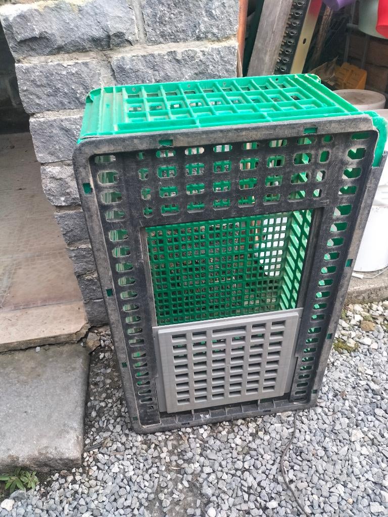Cage transport de volaille 0498/301637, Animaux & Accessoires, Accessoires pour chiens, Enlèvement ou Envoi