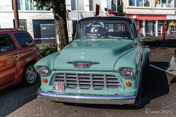 Chevy Apache 3200, Auto's, Chevrolet, Bedrijf, Benzine, Overige carrosserie, 2 deurs, Handgeschakeld, Groen, Achterwielaandrijving