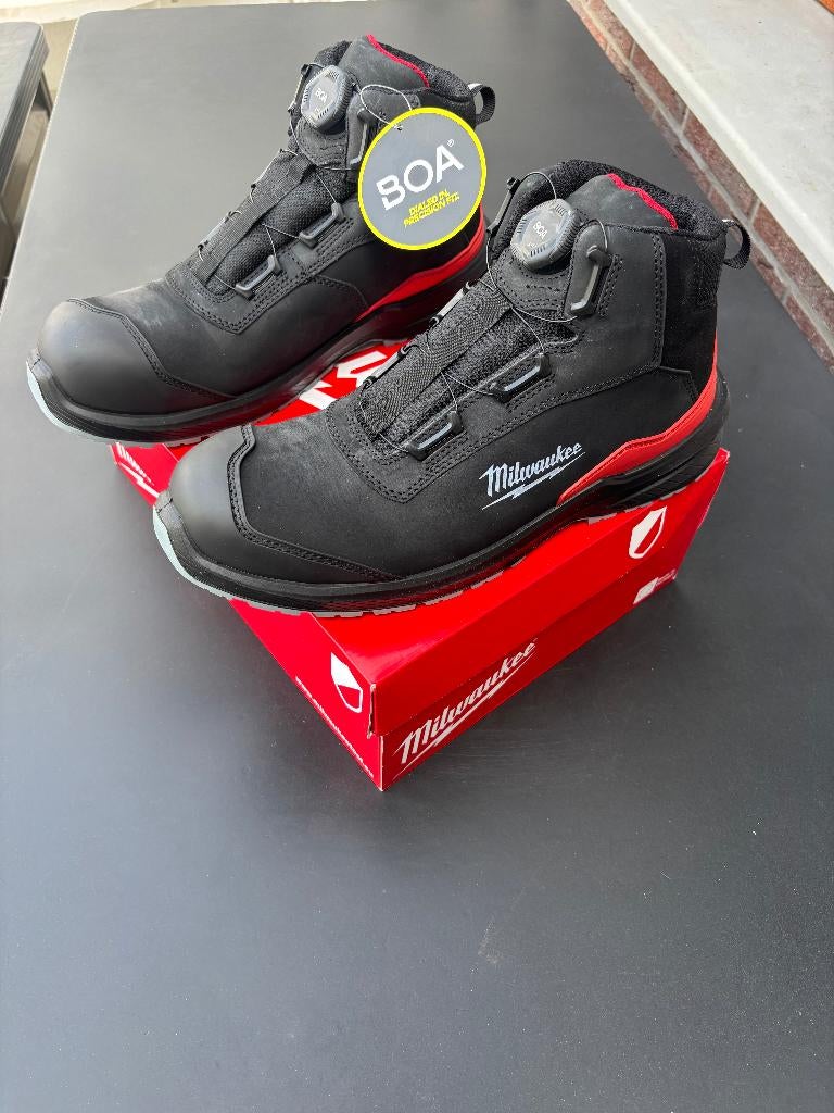 Milwaukee Flextred S3S BOA Mid Cut T45 - État Neuf, Vêtements | Hommes, Chaussures, Neuf, Enlèvement ou Envoi, Chaussures de travail