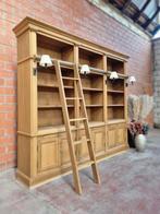 Bibliothèque/meuble de bibliothèque en chêne LIVRAISON GRATU, Maison & Meubles, 25 à 50 cm, 200 cm ou plus, Avec tablette(s), Comme neuf