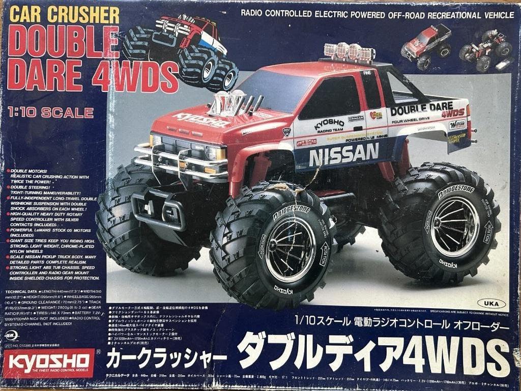 KYOSHO Car Cruiser Double Dare 4WDS 1:10, Hobby en Vrije tijd, Modelbouw | Radiografisch | Auto's, Ophalen of Verzenden, Gebruikt