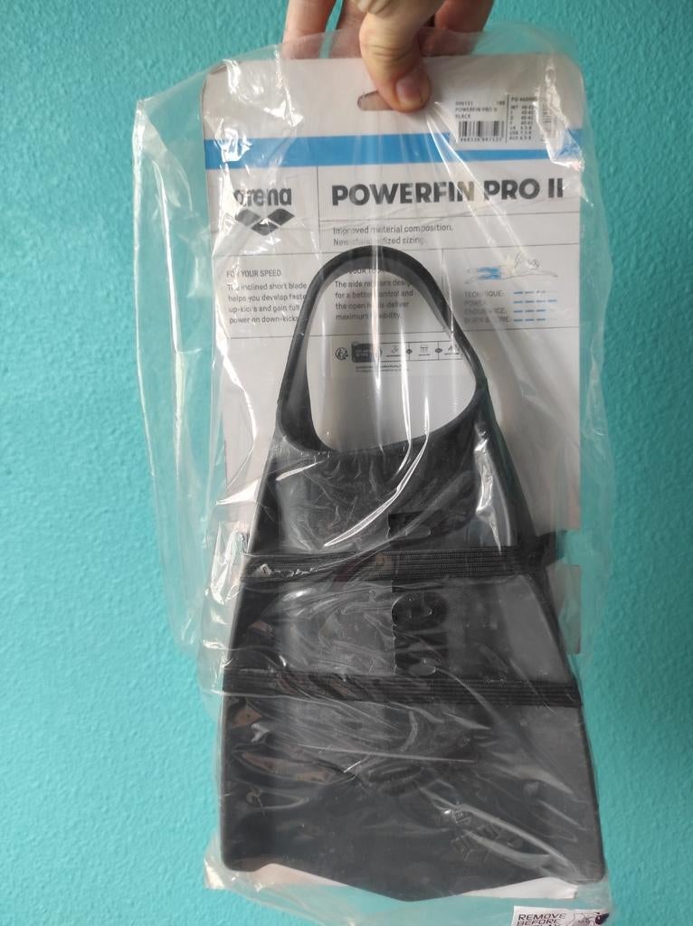 Nieuw: Arena Powerfin Pro II Zwemvliezen 40-41, Watersport en Boten, Duiken, Nieuw, Overige typen, Ophalen of Verzenden