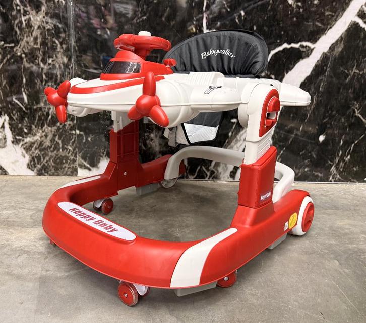 Loopwagen - Loopstoel - Baby walker - Opvouwbaar -`, Kinderen en Baby's, Speelgoed | Babyspeelgoed, Nieuw, Met geluid, Met wieltjes