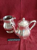 Wiskemann theepot verzilverd, Antiek en Kunst, Ophalen of Verzenden