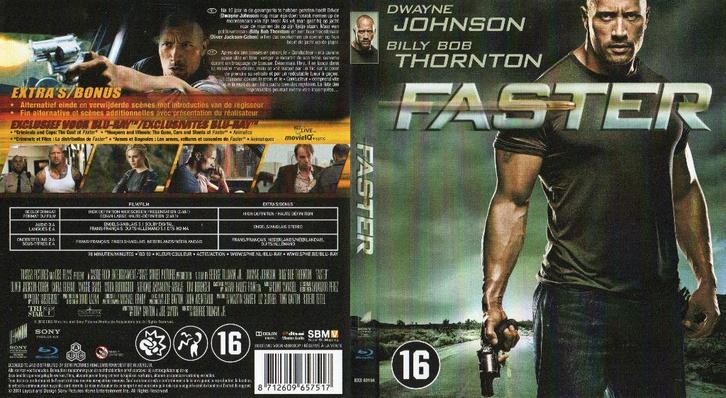 faster (blu-ray) neuf, CD & DVD, Blu-ray, Comme neuf, Action, Enlèvement ou Envoi