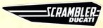 Ducati Scrambler links sticker #2, Motoren, Verzenden