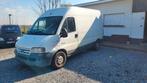 citroen jumper 2.2hdi AIRCO L2H2 2004 !! EERST LEZEN !!!, Auto's, Stof, 4 cilinders, Citroën, Wit