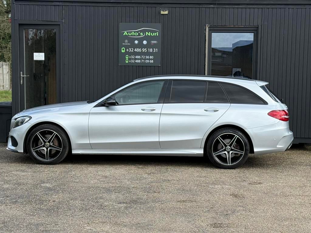 Mercedes-benz c200d amg 2017 diesel automaat, Achterwielaandrijving, Leder, 5 deurs, Te koop