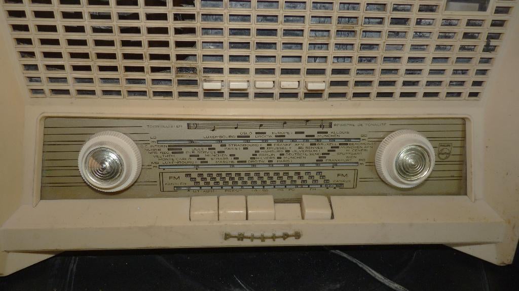 ancienne radio, Enlèvement