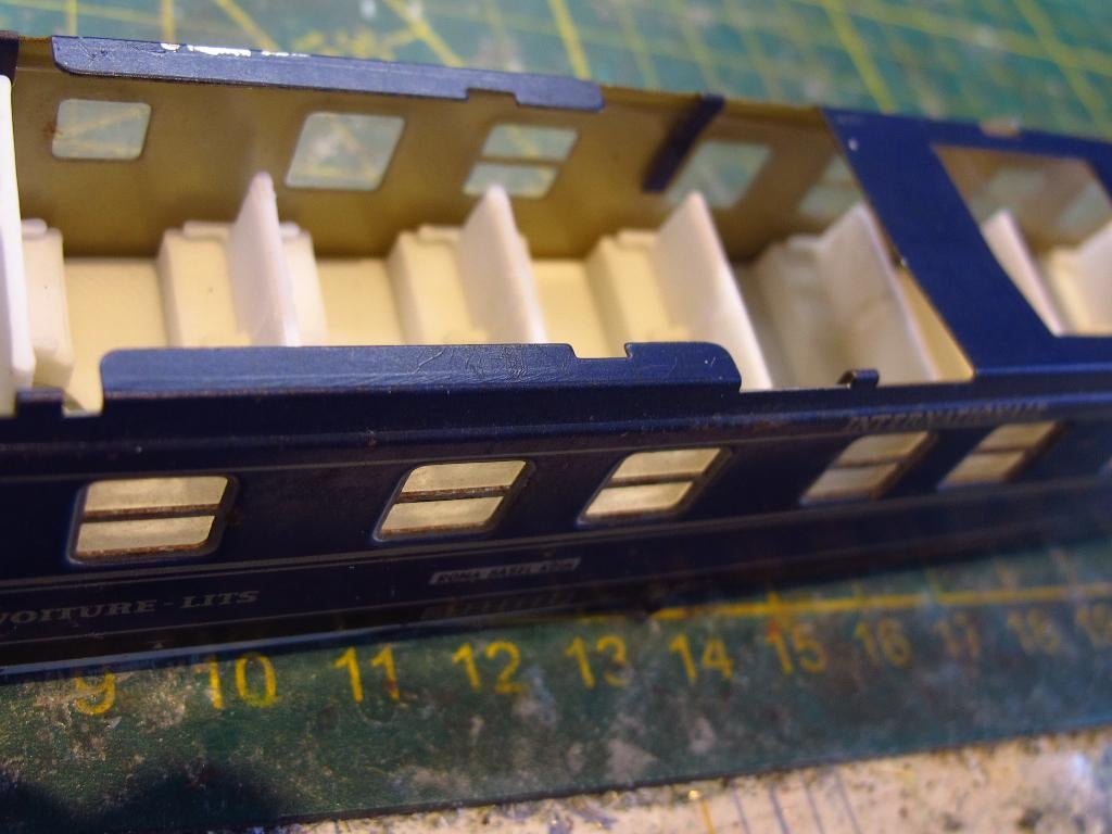 treininterieur voor slaapwagen 4029, Overige merken, Gelijkstroom of Wisselstroom, Wagon, Ophalen of Verzenden