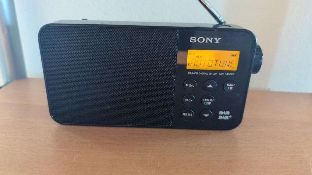 Sony dab radio, Ophalen, Radio