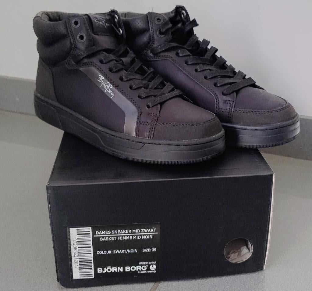 Schoenen Björn Borg sneakers, maat 39, NIEUW, Zwart, Nieuw, Bjorn borg, Ophalen of Verzenden