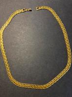 Fantasie halsketting 45 cm, Ophalen of Verzenden, Gebruikt, Goud, Overige materialen