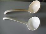 louches blanches . Lot de 2, Enlèvement ou Envoi, Comme neuf, Autres matériaux