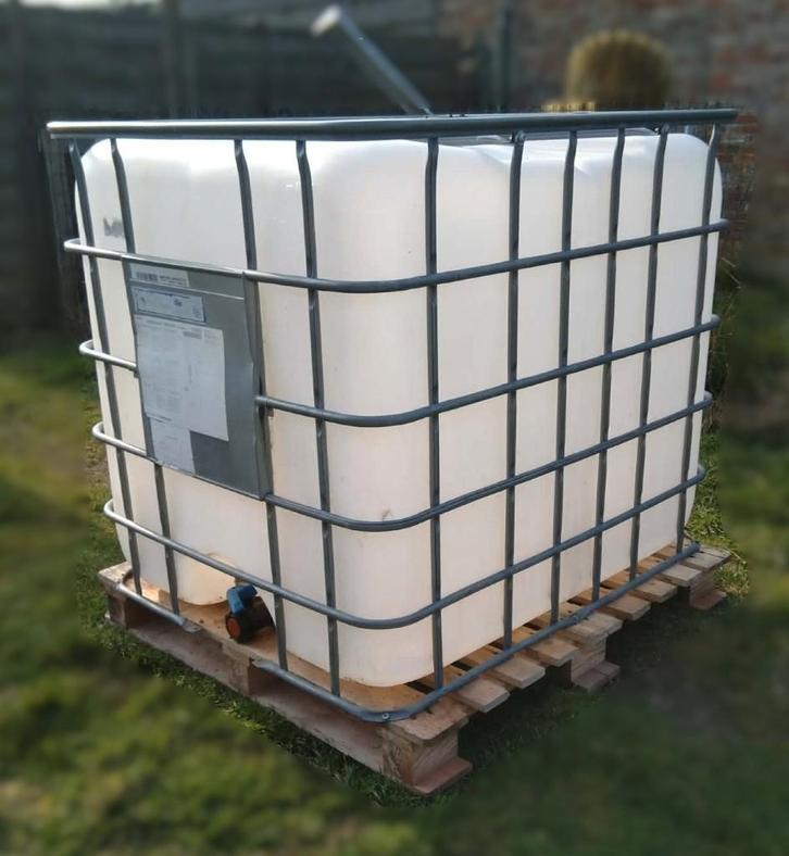 watertonnen, Tuin en Terras, Regentonnen, Gebruikt, Kunststof, 150 liter of meer, Met kraantje, Ophalen