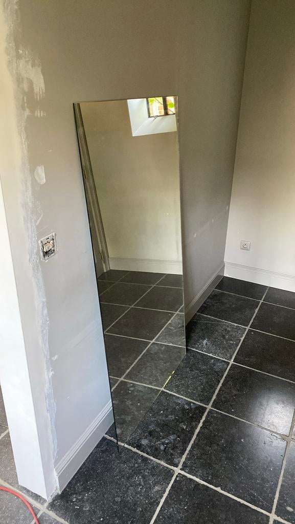 Grote spiegel gehard glas, Ophalen, Zo goed als nieuw