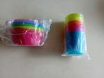 NIEUW : plastieken drinkbekers en potjes, Kinderen en Baby's, Babyvoeding en Toebehoren, Ophalen of Verzenden, Nieuw