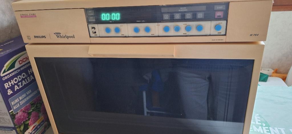 microgolf Whirlpool 1500 W, Elektronische apparatuur, Microgolfovens, Ophalen, Gebruikt, Microgolfoven, 45 tot 60 cm