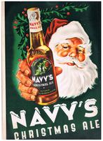 BIERMERKEN NAVY'S MARINE PANCARTE, Verzenden, Nieuw, Reclamebord, Plaat of Schild