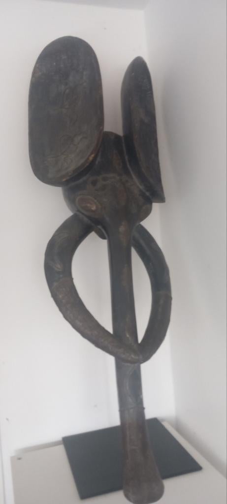 Afrikaans masker - Bambaki-olifant, Antiek en Kunst, Ophalen, Masker
