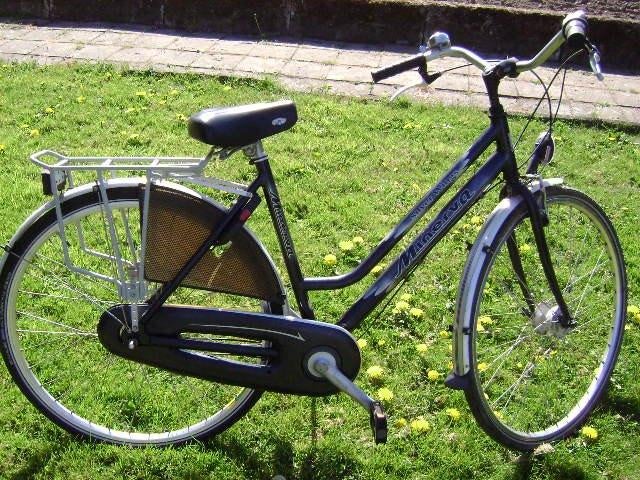 Damesfiets Minerva Silver wings (meisjes-stadfiets), Fietsen en Brommers, Fietsen | Dames | Damesfietsen, Zo goed als nieuw, (Extra) lage instap