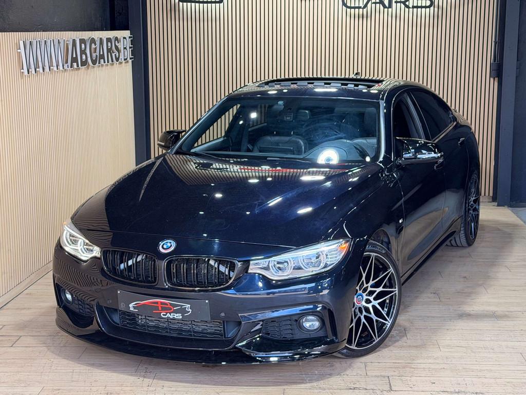 BMW 4 Serie 420 DAS * Gran Coupé * PACK M PERFORMANCE *, Autos, Cuir, Euro 6, Entreprise, Noir
