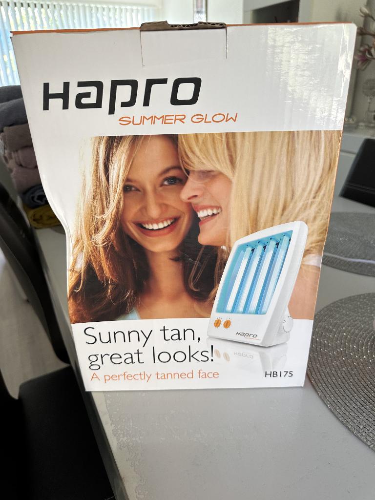 Hapro Summer Glow HB 175, Elektronische apparatuur, Zonnebanken en Gezichtsbruiners, Ophalen, Zo goed als nieuw, Gezichtsbruiner