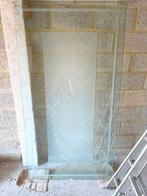 Table en verre à donner pas de pieds, Enlèvement, Verre