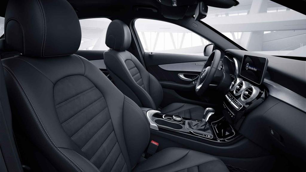 Mercedes-Benz C-Klasse 180 Berline AMG Line Verwarmde Zetels, 700 kg, Tissu, Vert, 4 cylindres