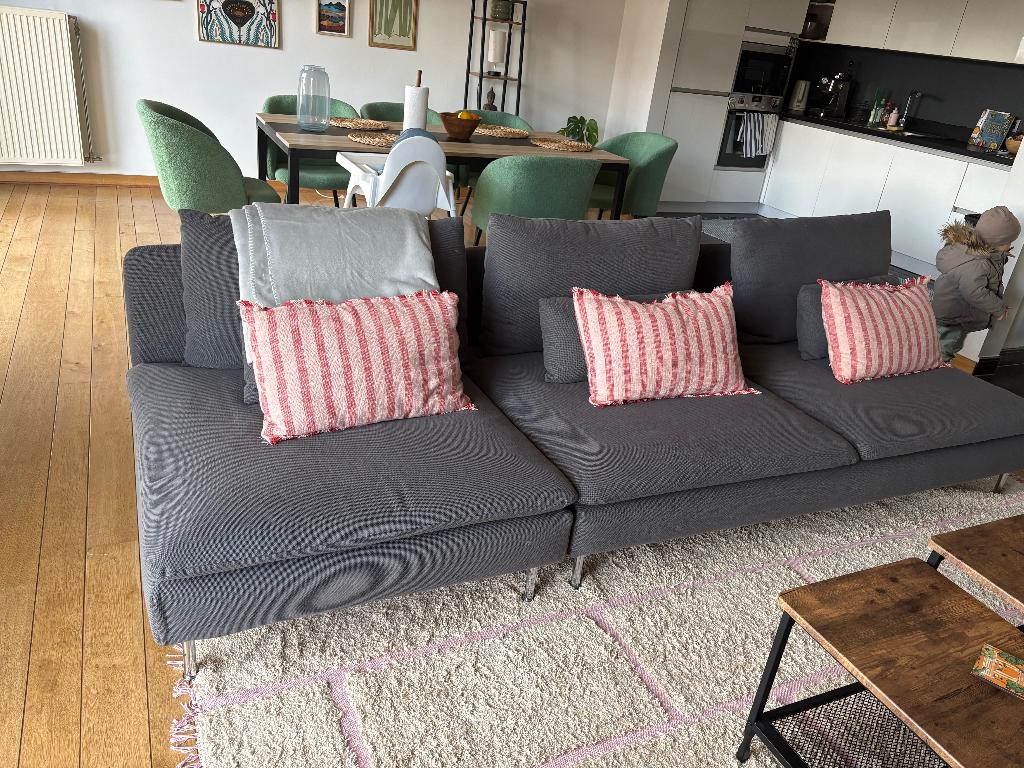 Canapé IKEA Söderhamn — 2 places + 1 siège séparé, Maison & Meubles, Enlèvement, Comme neuf, Tissus, Scandinavisch / modern