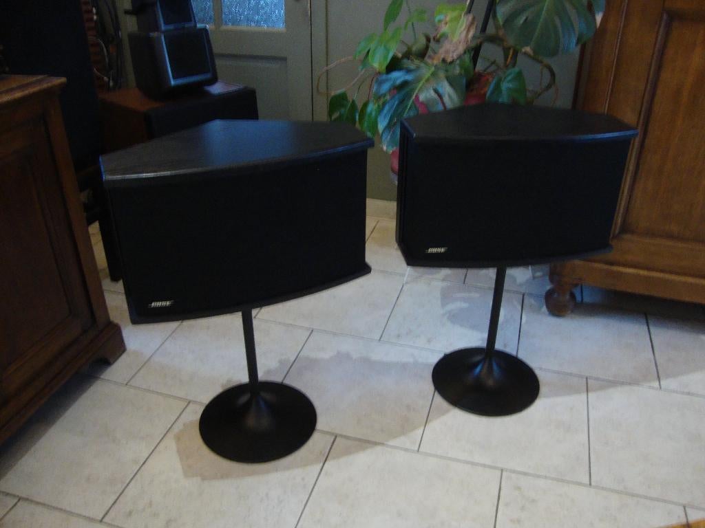 BOSE 901-SERIE 6 + VOETEN + EQUALIZER... NIKKEL, Ophalen, Bose